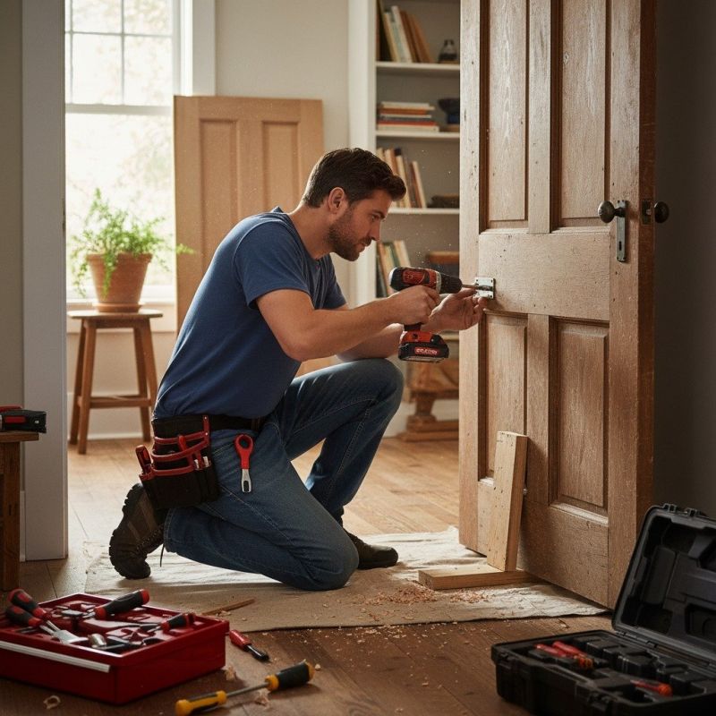 Wood Door Repair