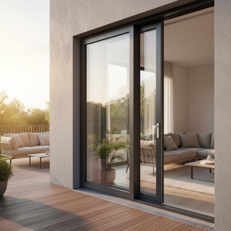 Wood Patio Doors Installation